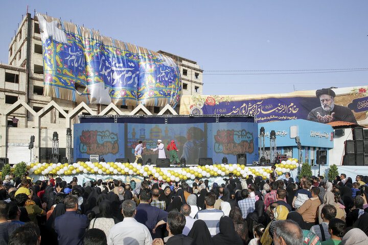 تقرير مصور| الاحتفال الكبير بذكرى ولادة الإمام الرضا عليه السلام في مشهد