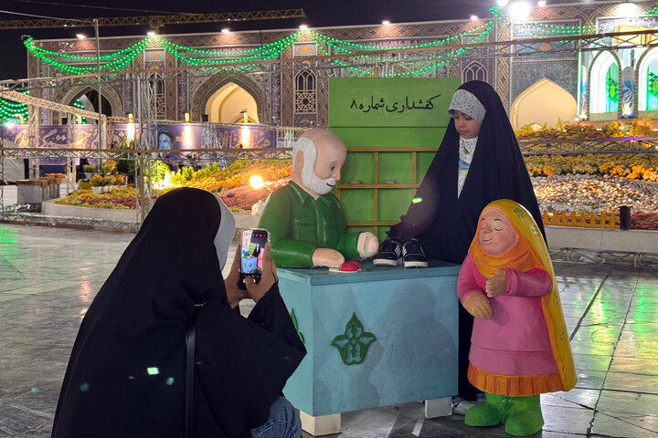 Reporte fotográfico | El ambiente del Santuario Sagrado del Imam Alí ibn Musa ar-Rida (la paz sea con él) durante la Década de la Generosidad