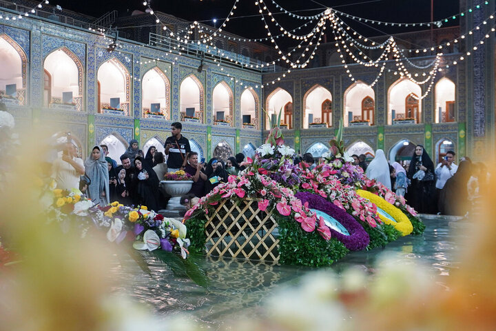 Reporte fotográfico | El ambiente del Santuario Sagrado del Imam Alí ibn Musa ar-Rida (la paz sea con él) durante la Década de la Generosidad