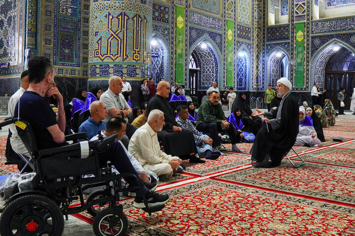 Reporte fotográfico | El ambiente del Santuario Sagrado del Imam Alí ibn Musa ar-Rida (la paz sea con él) durante la Década de la Generosidad