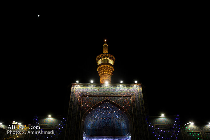 شام میلاد، حرمِ رضا در آغوش نور و نذر و نگاه
