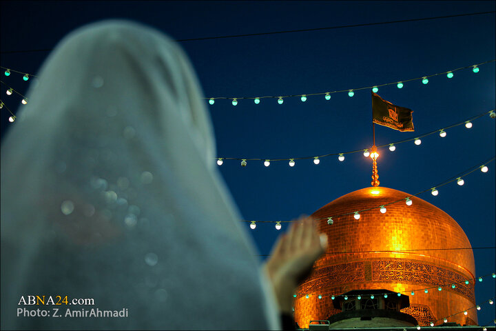 شام میلاد، حرمِ رضا در آغوش نور و نذر و نگاه