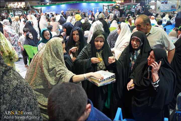 جشن نیمه شعبان در حرم سید جلال الدین اشرف
