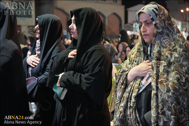 جشن نیمه شعبان در حرم سید جلال الدین اشرف