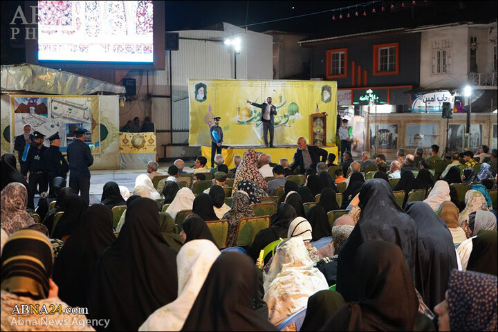 جشن نیمه شعبان در حرم سید جلال الدین اشرف