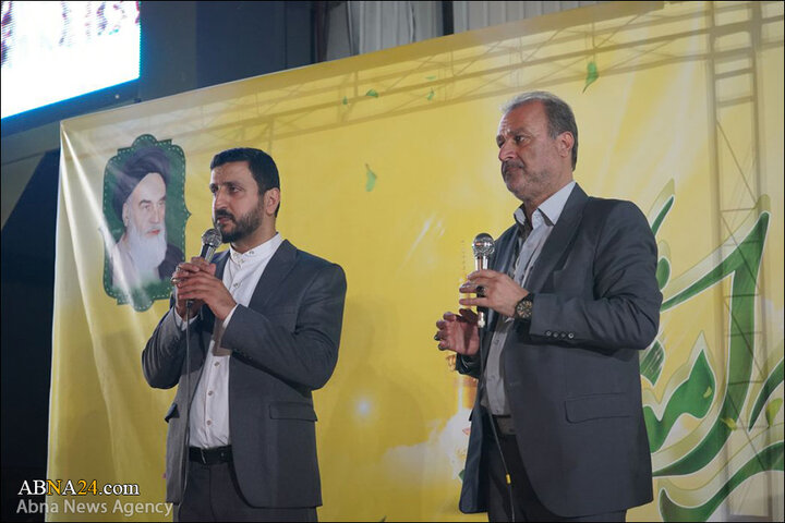 جشن نیمه شعبان در حرم سید جلال الدین اشرف