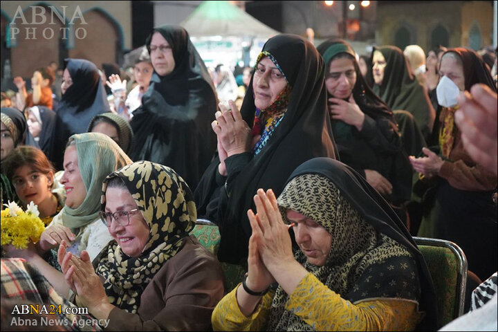 جشن نیمه شعبان در حرم سید جلال الدین اشرف