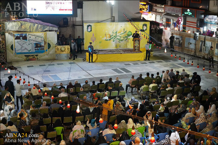 جشن نیمه شعبان در حرم سید جلال الدین اشرف