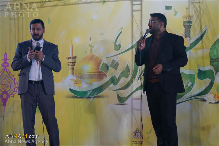 جشن نیمه شعبان در حرم سید جلال الدین اشرف