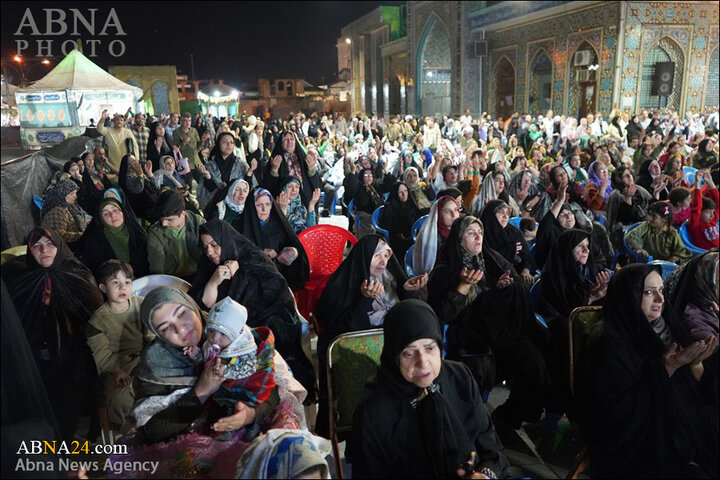 جشن نیمه شعبان در حرم سید جلال الدین اشرف