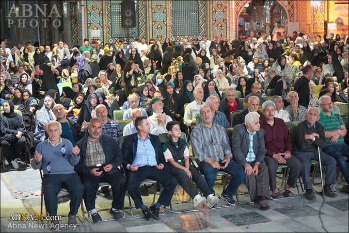 جشن نیمه شعبان در حرم سید جلال الدین اشرف