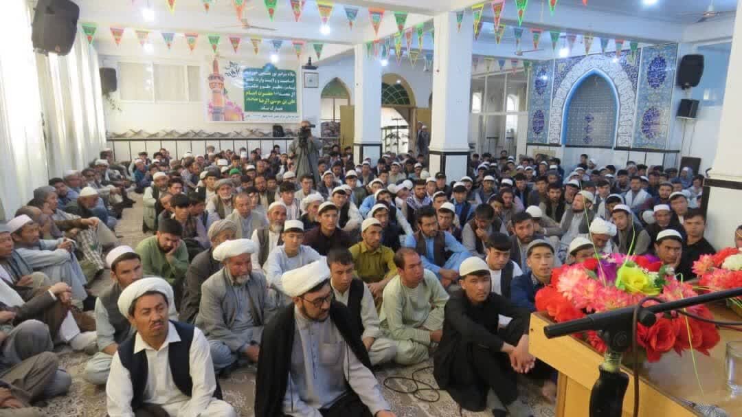 برگزاری جشن میلاد حضرت امام رضا(ع) در مرکز فقهی ائمه اطهار(ع) در شهر کابل + عکس
