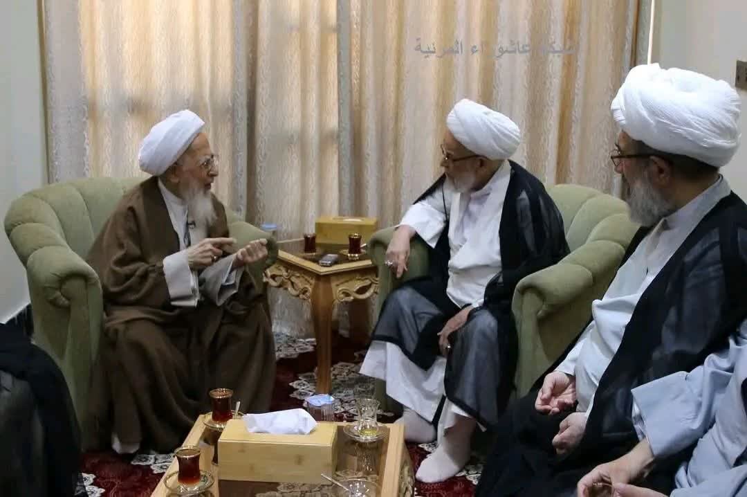 دیدارهای صمیمانه و علمی علما و فضلای حوزه نجف اشرف با آیتالله جوادی آملی