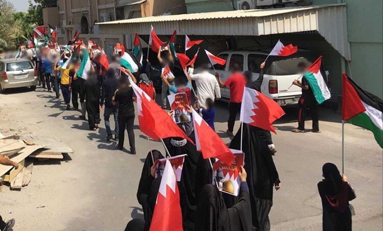 ادامه همبستگی مردم بحرین با یمن، غزه و لبنان