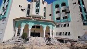 فيديو | لحظة قصف مباني الجامعة الإسلامية في خانيونس من قبل جيش الاحتلال
