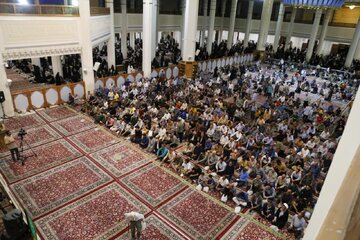 تصاویر| سخنرانی حجت‌الاسلام والمسلمین عالی در حرم مطهر شاهچراغ(ع)