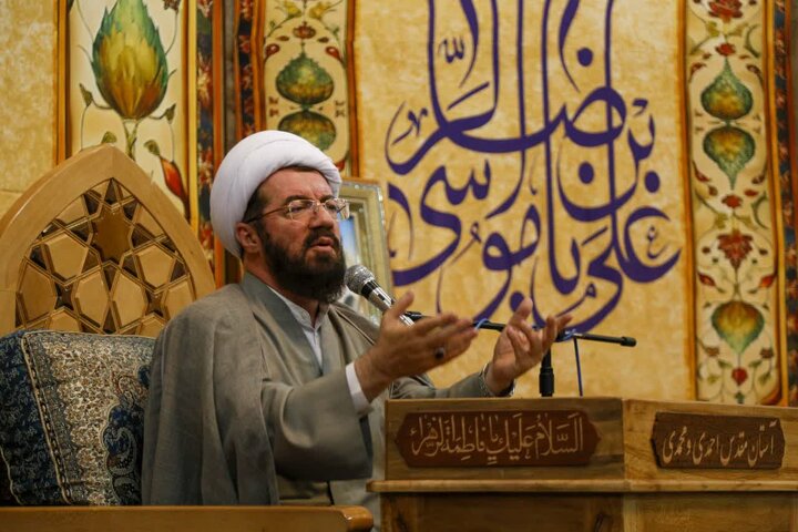 سخنرانی حجت الاسلام والمسلمین عالی در حرم مطهر شاهچراغ(ع)