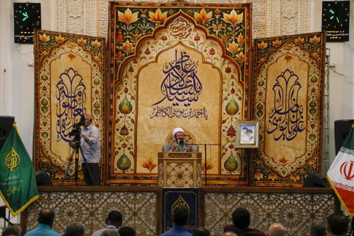 سخنرانی حجت الاسلام والمسلمین عالی در حرم مطهر شاهچراغ(ع)