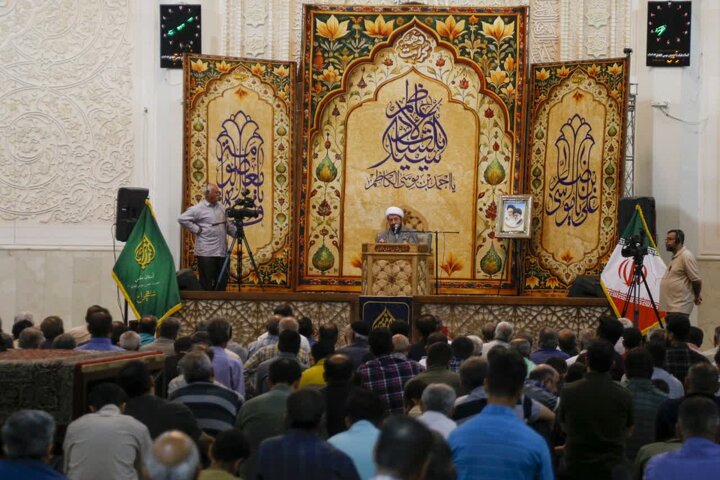 سخنرانی حجت الاسلام والمسلمین عالی در حرم مطهر شاهچراغ(ع)