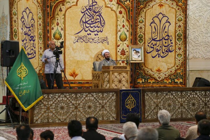 سخنرانی حجت الاسلام والمسلمین عالی در حرم مطهر شاهچراغ(ع)