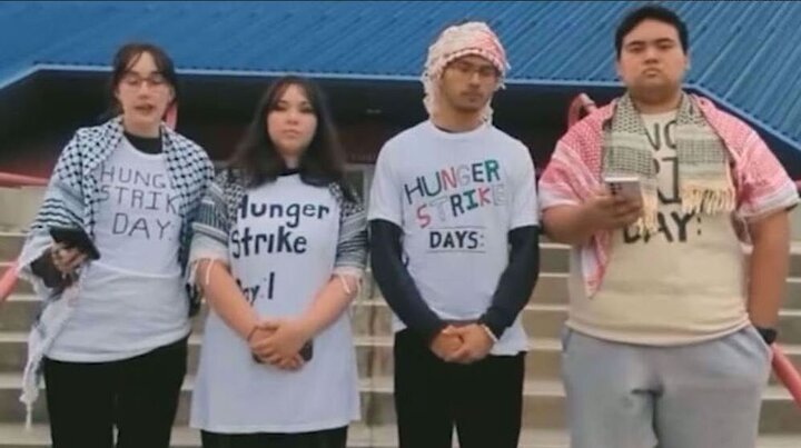 Estudiantes Universitarios de EE. UU. Inician Huelga de Hambre en Solidaridad con Gaza en Medio del Asedio Continuo