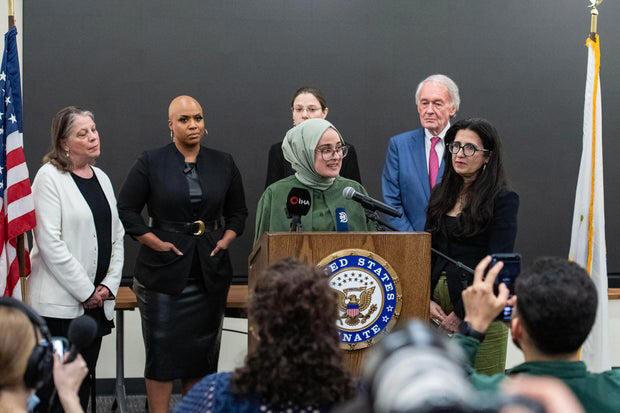 US judge rules Trump administration violated pro-Palestine student ozturk’s constitutional rights