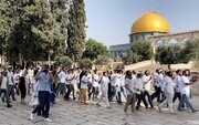 Israeli settlers storm Aqsa Mosque under police protection, barring Muslim worshipers