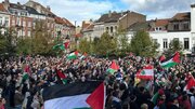 فیديو | تظاهرة في بروكسل عاصمة بلجيكا إسناداً للشعب الفلسطيني