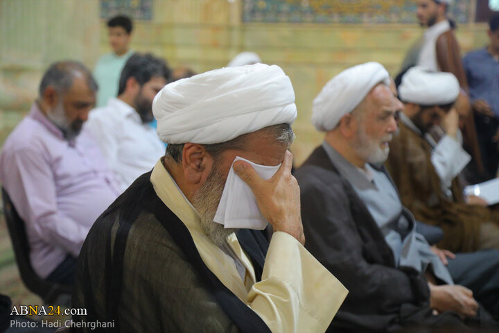 مراسم_تشییع استاد حشمت‌پور در شهر قم