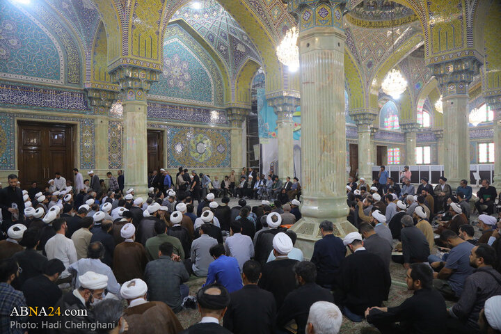 مراسم_تشییع استاد حشمت‌پور در شهر قم