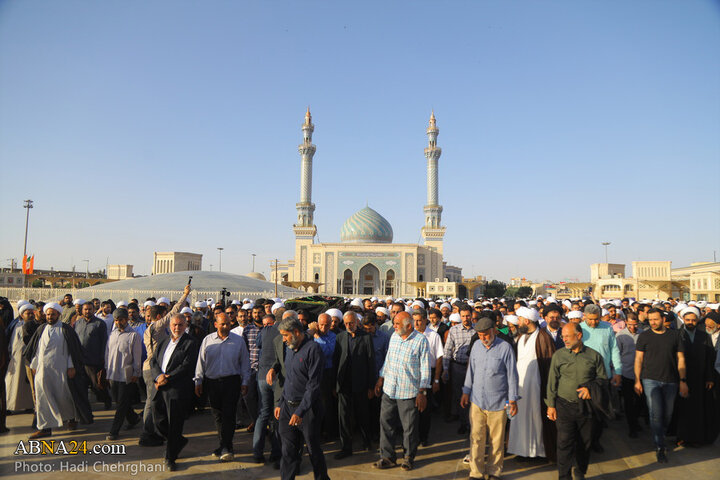 مراسم_تشییع استاد حشمت‌پور در شهر قم