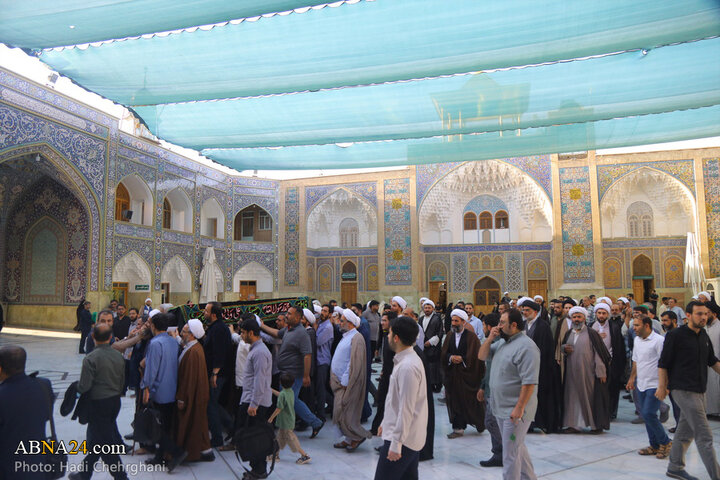 مراسم_تشییع استاد حشمت‌پور در شهر قم