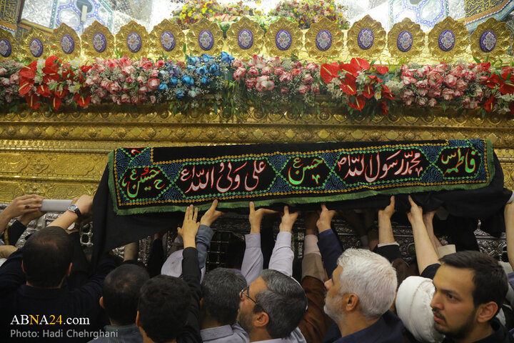 مراسم_تشییع استاد حشمت‌پور در شهر قم