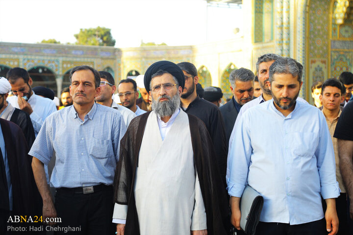 مراسم_تشییع استاد حشمت‌پور در شهر قم