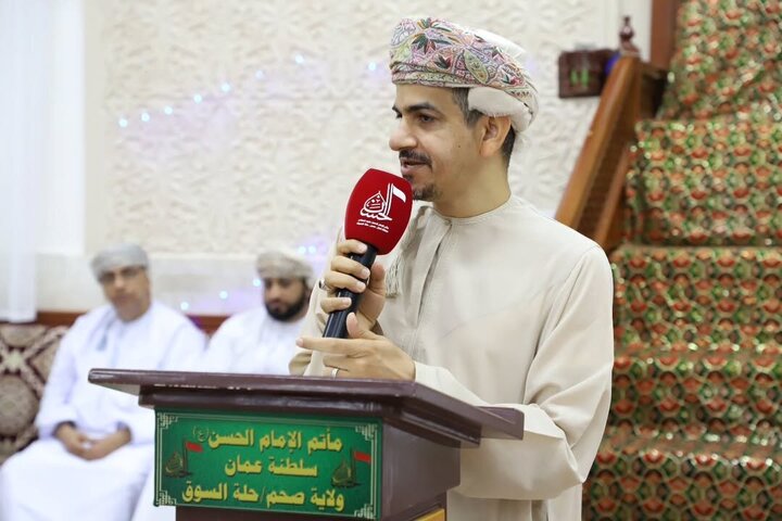 تقرير مصور| احتفال بمناسبة ميلاد الإمام الرضا (ع) في حسينية الإمام الحسن(ع) بمدينة "صحم" العمانية