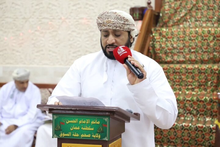تقرير مصور| احتفال بمناسبة ميلاد الإمام الرضا (ع) في حسينية الإمام الحسن(ع) بمدينة "صحم" العمانية