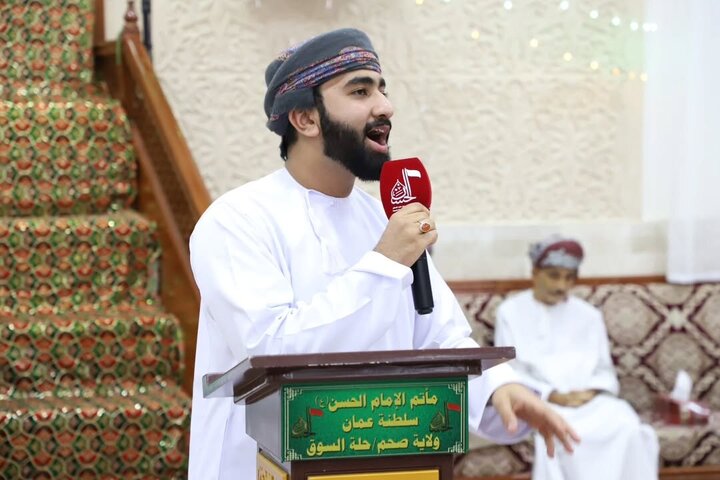 تقرير مصور| احتفال بمناسبة ميلاد الإمام الرضا (ع) في حسينية الإمام الحسن(ع) بمدينة "صحم" العمانية