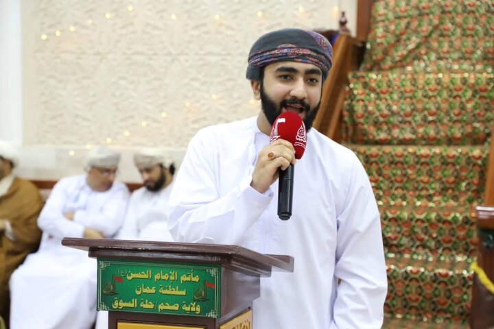 تقرير مصور| احتفال بمناسبة ميلاد الإمام الرضا (ع) في حسينية الإمام الحسن(ع) بمدينة "صحم" العمانية