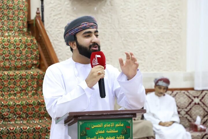 تقرير مصور| احتفال بمناسبة ميلاد الإمام الرضا (ع) في حسينية الإمام الحسن(ع) بمدينة "صحم" العمانية