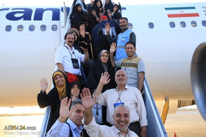 تقرير مصور| إنطلاق اول قافلة الحجاج من مدينة اصفهان لأداء مناسك الحج