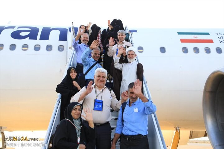 تقرير مصور| إنطلاق اول قافلة الحجاج من مدينة اصفهان لأداء مناسك الحج