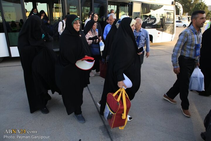 تقرير مصور| إنطلاق اول قافلة الحجاج من مدينة اصفهان لأداء مناسك الحج