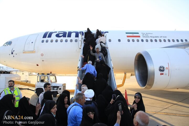 تقرير مصور| إنطلاق اول قافلة الحجاج من مدينة اصفهان لأداء مناسك الحج