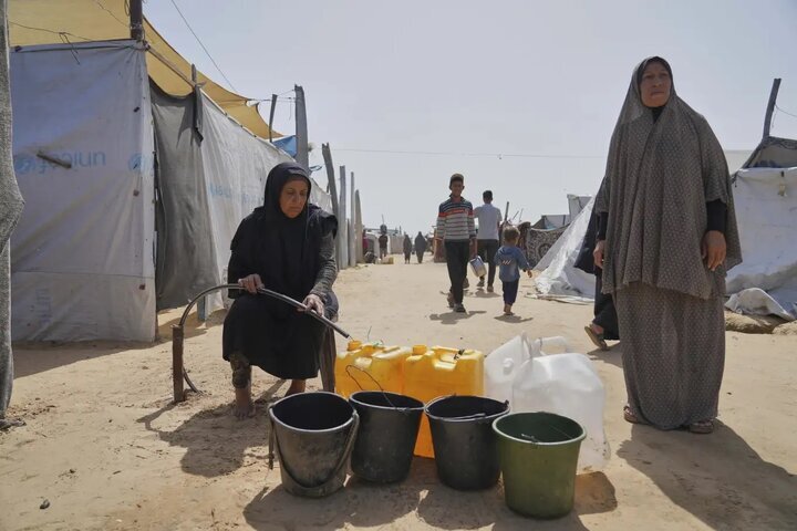 "غزہ سے ابھرنے والی چیخیں؛ تصاویر میں ظلم کی جھلک"
