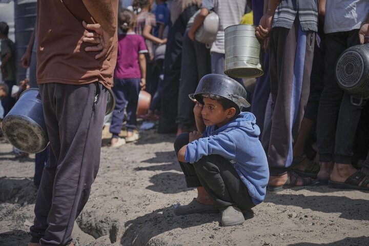"غزہ سے ابھرنے والی چیخیں؛ تصاویر میں ظلم کی جھلک"
