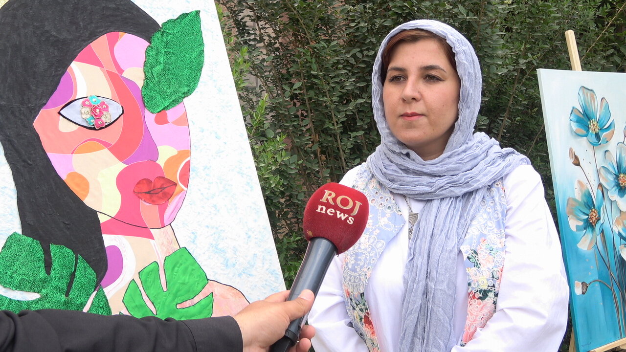 Jinên Helebceyê bi rêya hunerê hewla parastina jîngehê didin