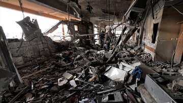 Gambar | Hospital Nasser Setelah Debuan Serangan Zionis