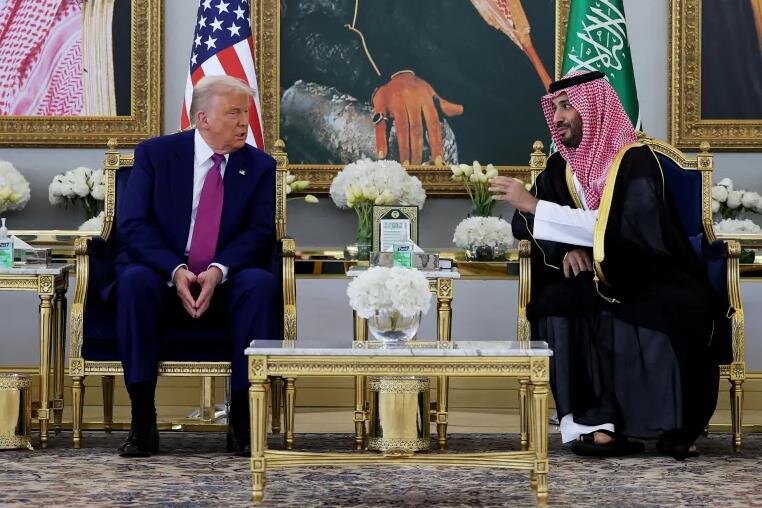 ترامب يصل إلى السعودية لإبرام اتفاقيات اقتصادية كبرى