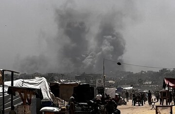فیديو | لحظة قصف المستشفى الأوروبي في خانيونس أمس بـ 40 قنبلة خارقة للتحصينات