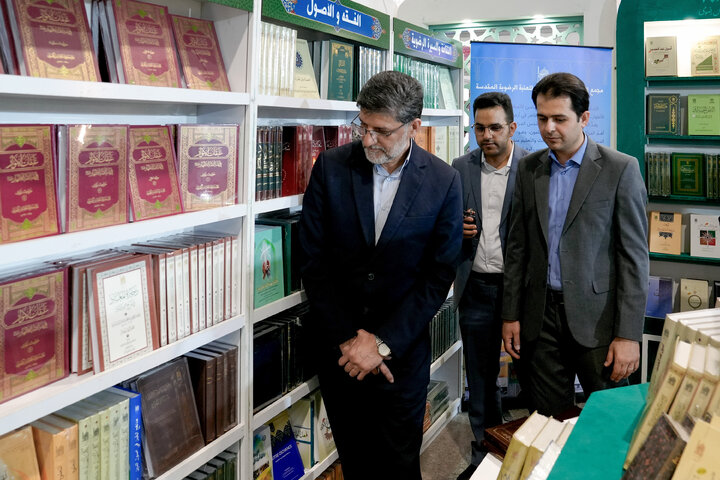 تقرير مصور| مشارکة العتبة الرضویة المقدسة في معرض طهران الدولي السادس والثلاثين للكتاب